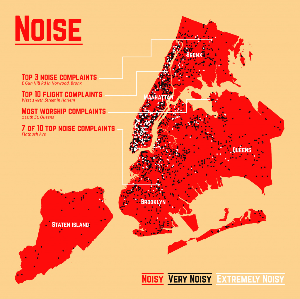 16 Maps That&amp;#039;ll Change How You See New York City | Huffpost intended for New York State Crime Map