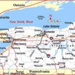 166 Best Road Maps Of The United States Images On Pinterest | Map Of Within Road Map Of New York State And Pennsylvania