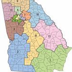 2012 Redistricting Maps And Reapportionment Information In Georgia State Senate District Map