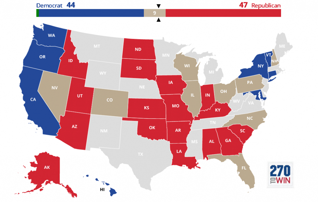 2016 Senate Election Interactive Map inside State Legislature Map 2016
