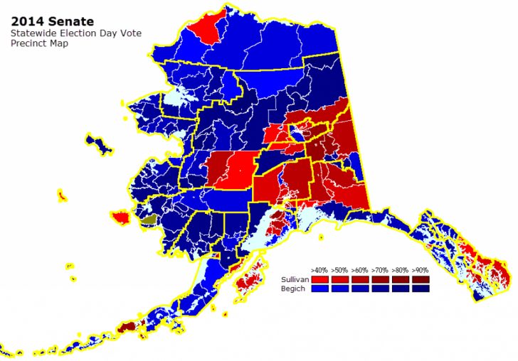 31 Cool Alaska Voting Districts Map Bnhspine For Alaska State Senate