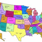 50 States Map And Capitals Best United States Maps With Capitals With Regard To 50 States Map With Capitals