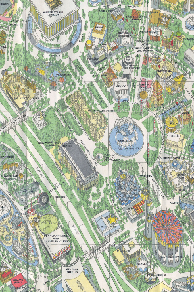 50 Years After The New York World&amp;#039;s Fair, Recalling A Vision Of The intended for New York State Fairgrounds Map