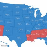 50 Years Of Electoral College Maps: How The U.s. Turned Red And Blue Regarding Blue States 2017 Map