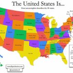 57 Maps That Will Challenge What You Thought You Knew About The World Within Map Of The United States With Names Of Each State
