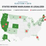 7 States That Legalized Marijuana On Election Day   Business Insider Intended For States Where Weed Is Legal Map