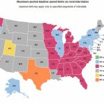 9 States Looking At Raising The Speed Limit | Gotruck Global News Regarding Interstate Speed Limits By State Map