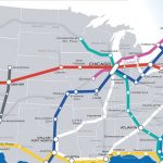 A Beautiful Vision Of An American High Speed Rail Map | Call To Throughout United States Train Map