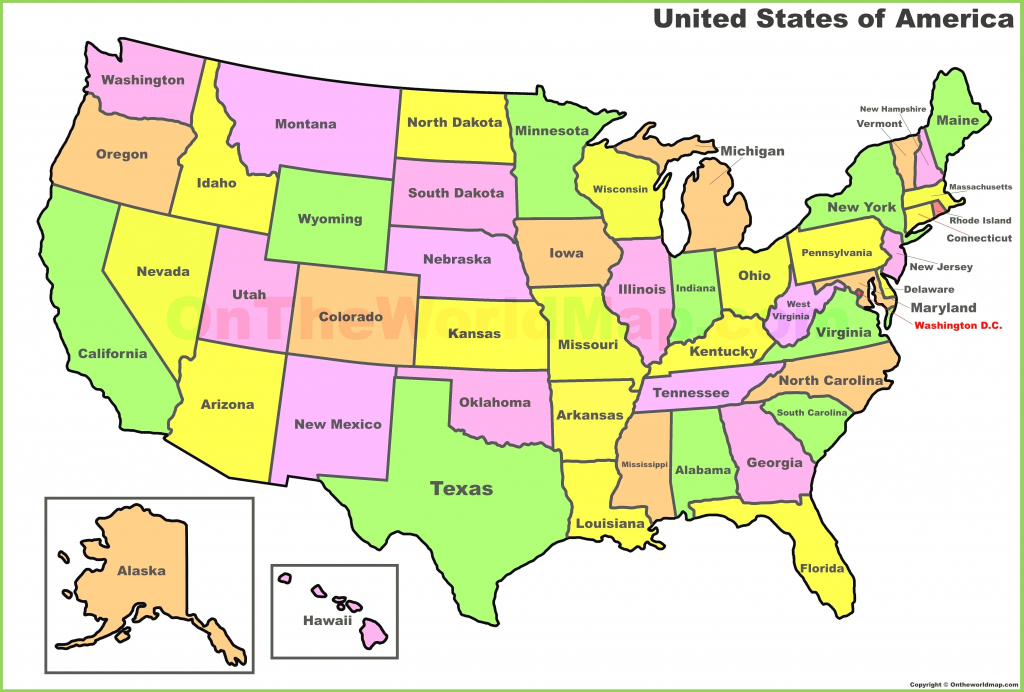A Map Of Usa States And Capitals Best Us States Capital Map Quiz for Map Quiz Usa States And Capitals