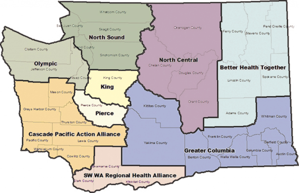 Accountable Communities Of Health Chronic Disease Profiles in Washington State Flu Map