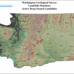 Active Deep Seated Landslide Map | Sliding Thought Blog Pertaining To Washington State Landslide Map