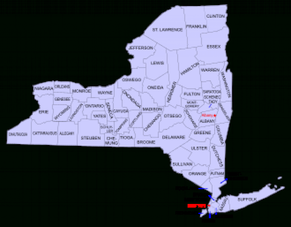 Administrative Divisions Of New York (State) - Wikipedia intended for New York State Fire District Map