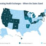 Affordable Healthcare Act: Study Says It's Better For States To Run Inside States With Exchanges Map