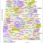 Alabama County Map, Alabama Counties Throughout Alabama State Map Printable