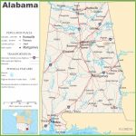 Alabama Highway Map Pertaining To Alabama State Railroad Map