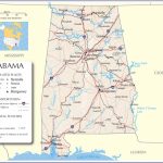 Alabama Map, Alabama State Map, Alabama Road Map, Map Of Aalbama For Alabama State Railroad Map