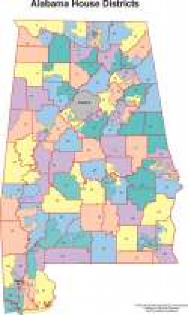 Alabama Maps - Politics throughout Alabama State Senate Map