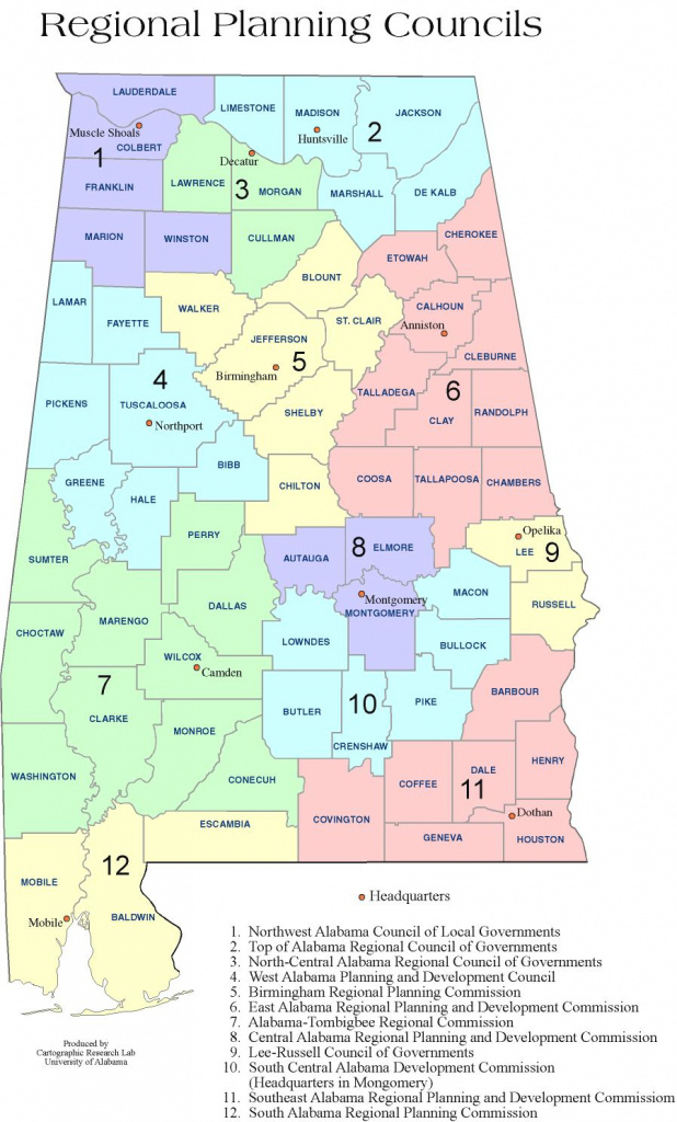 Alabama Maps - Politics with Alabama State Senate Map