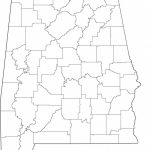 Alabama Outline Maps And Map Links Inside Alabama State Map With Counties