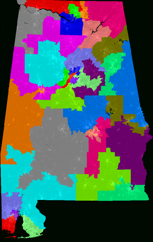Alabama Senate Redistricting with regard to Alabama State Senate District Map