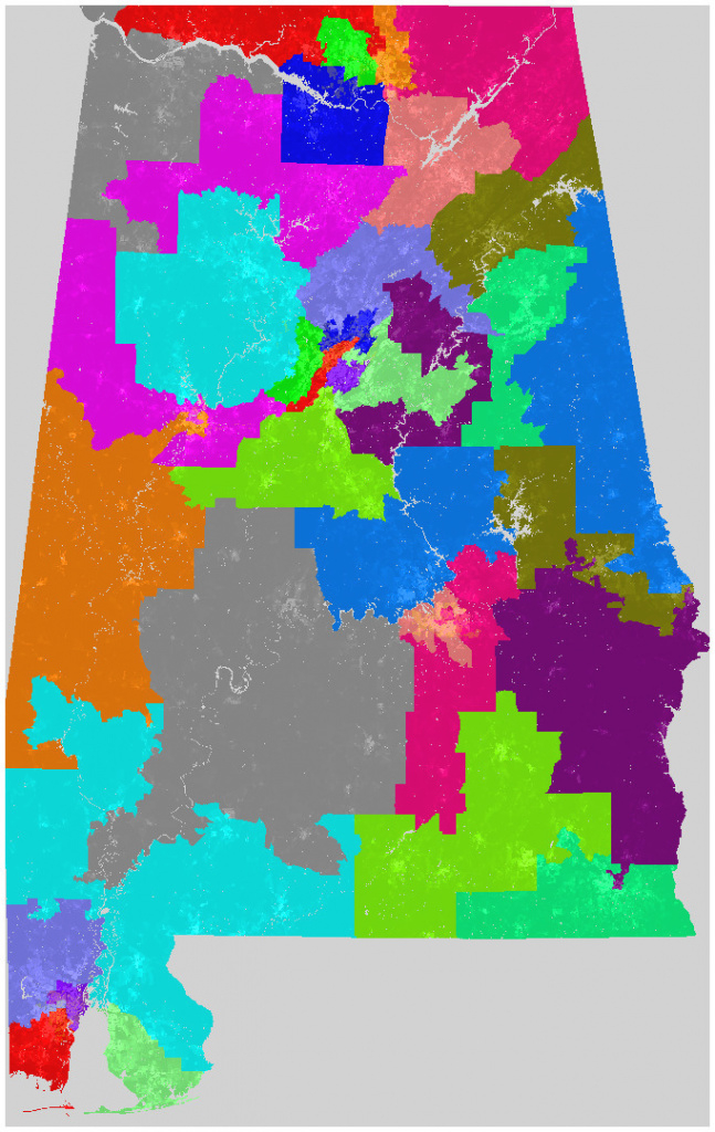 Alabama State Senate District Map Alabama House District Map with Alabama State Senate Map
