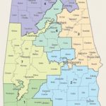 Alabama's Congressional Districts   Wikipedia Throughout Alabama State Senate Map