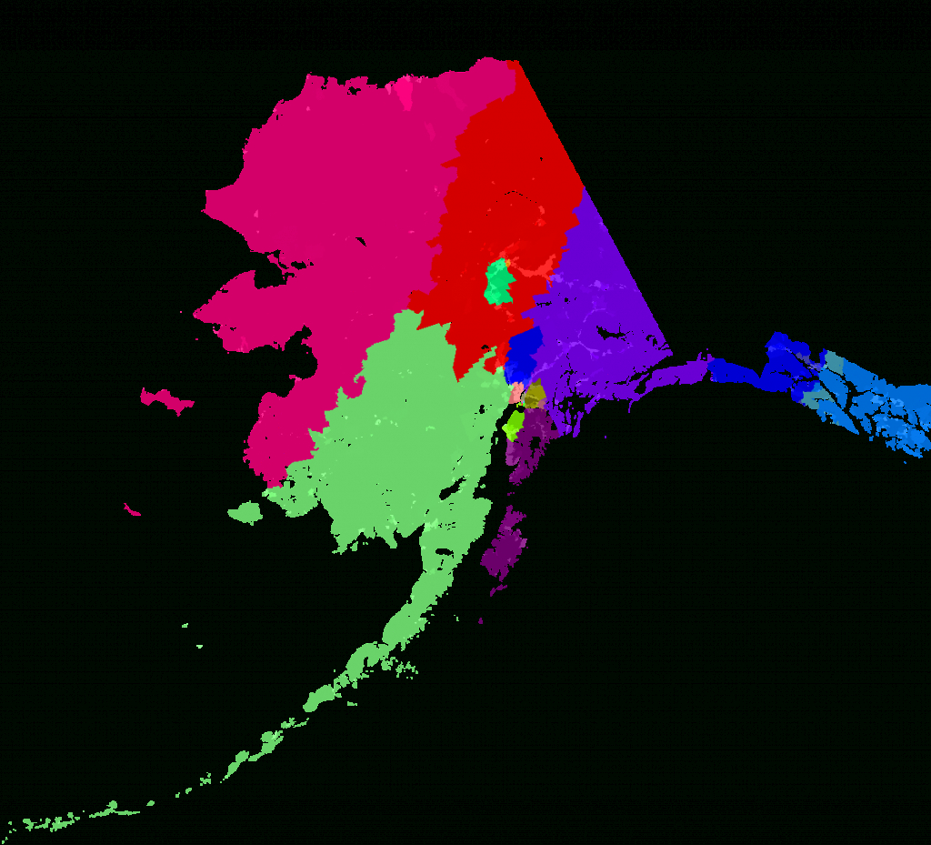 Alaska Senate Redistricting for Alaska State Senate District Map