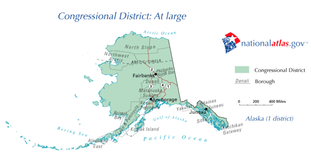 Alaska&amp;#039;s At-Large Congressional District - Wikipedia regarding Alaska State Senate District Map