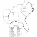 All Us Regions States & Capitals Mapsmrslefave | Tpt For Southeast Region Map With States And Capitals