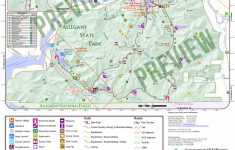 Allegany State Park Visitors Map | Enchanted Mountains Of pertaining to Pennsylvania State Parks Camping Map
