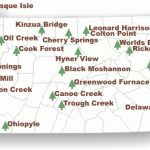 Alphabetically Listing Of All Of The Pa State Parks This Map Of In Pennsylvania State Parks Camping Map