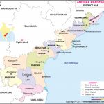 Andhra Pradesh District Map With Regard To Andhra Pradesh State Capital Map