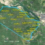 Ap New Capital City Map And Border Villages – Hello Ap And Telangana Pertaining To Andhra Pradesh State Capital Map