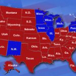 Ap Us Government And Politics: American Political Culture Inside Map Of Red States And Blue States 2016