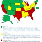 Aprns Enjoy Increasing Autonomy With Regard To Nurse Practitioner Prescriptive Authority By State Map
