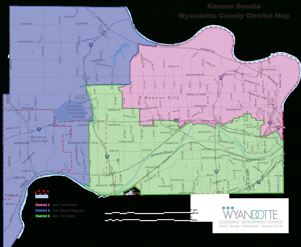 Area Maps | Wyandotte Economic Development Council for Kansas State Representative District Map