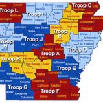 Arkansas Highway Patrol   Wikipedia With Pa State Police Troop Map