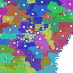 Arkansas State Redistricting Within Arkansas State Senate Map