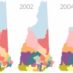 As New Hampshire Shifts To A Swing State, Why Do Legislative Lines In Nh State Congressional Districts Map