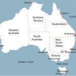 Australia Major Cities Map And Travel Information | Download Free Inside Map Of Australia With States And Major Cities