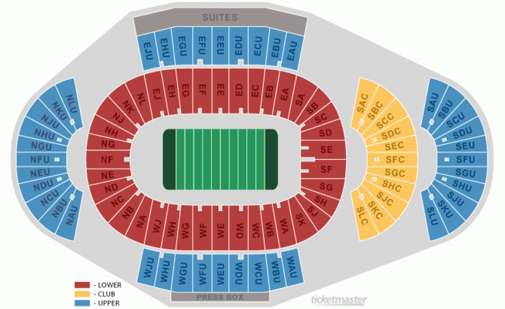 Beaver Stadium - University Park | Tickets, Schedule, Seating Chart with Penn State Football Stadium Seating Map With Rows