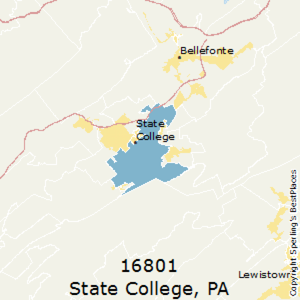 Best Places To Live In State College (Zip 16801), Pennsylvania in State College Zip Code Map