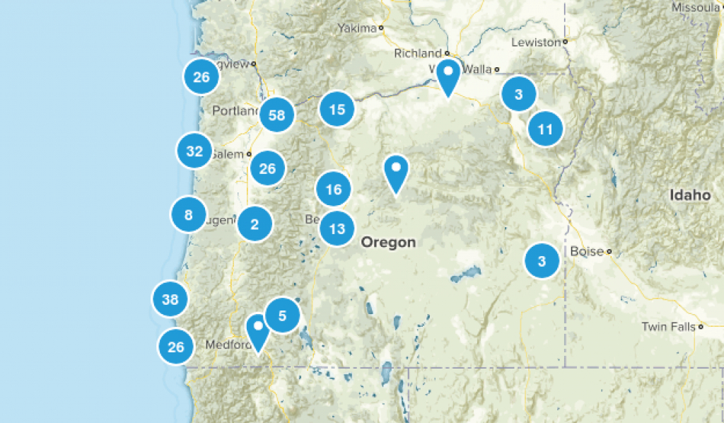 Best State Parks In Oregon | Alltrails inside Oregon State Parks Map