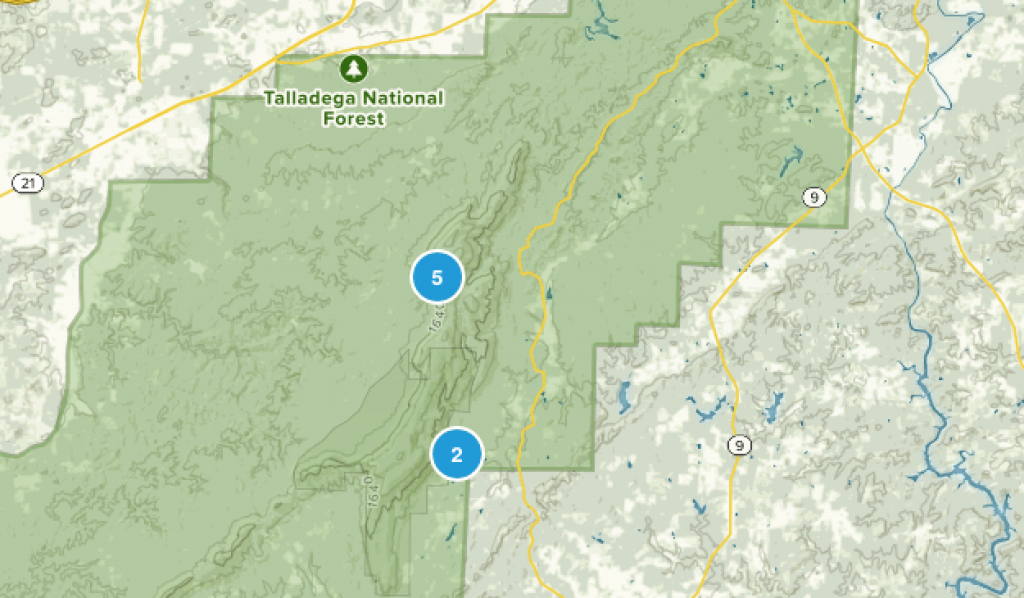 Best Trails In Cheaha State Park - Alabama | Alltrails within Cheaha State Park Trail Map