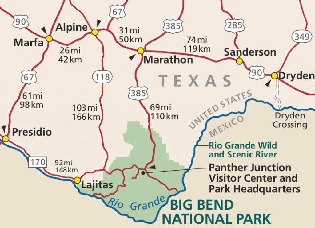 Big Bend Maps | Npmaps - Just Free Maps, Period. throughout Big Bend State Park Map