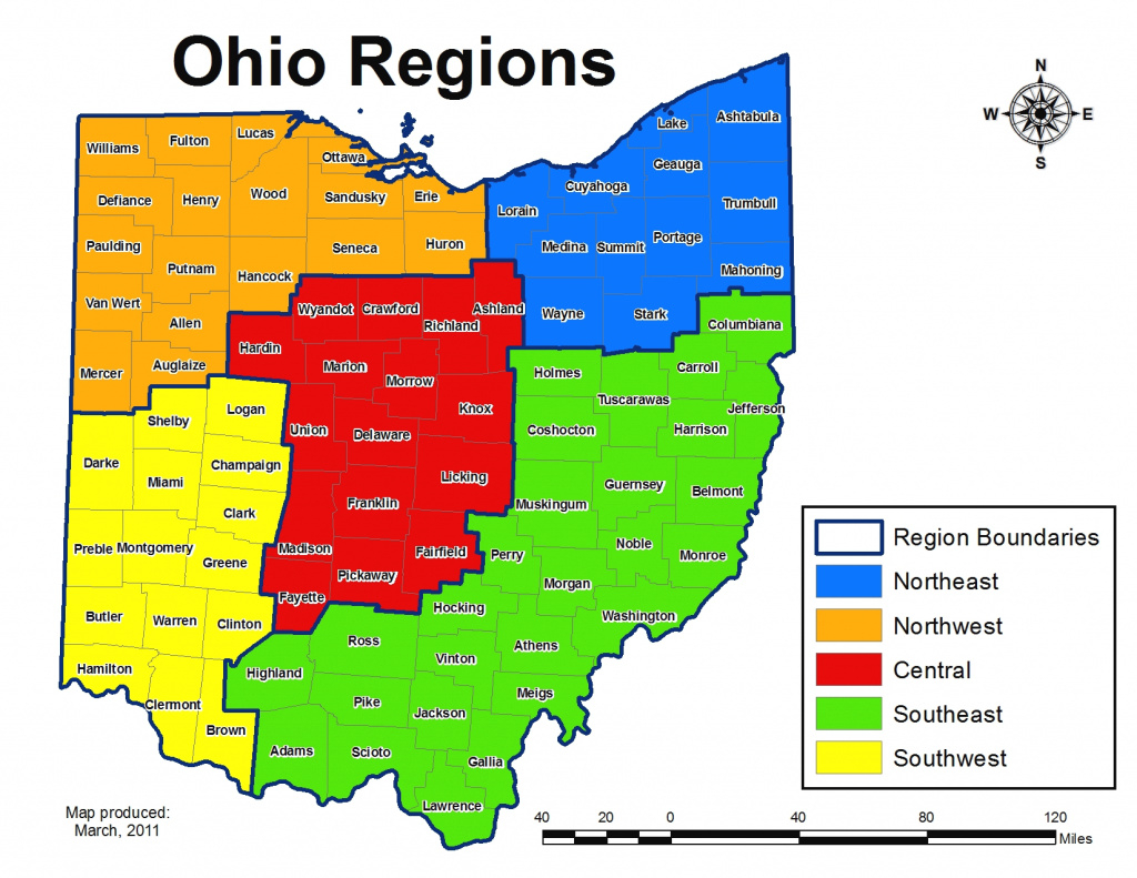 Biop #2: The : The University Of Akron pertaining to Map Of Ohio And Surrounding States