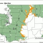 Black Bear Legal Status & Management   Western Wildlife Outreach With Regard To Bears In Washington State Map