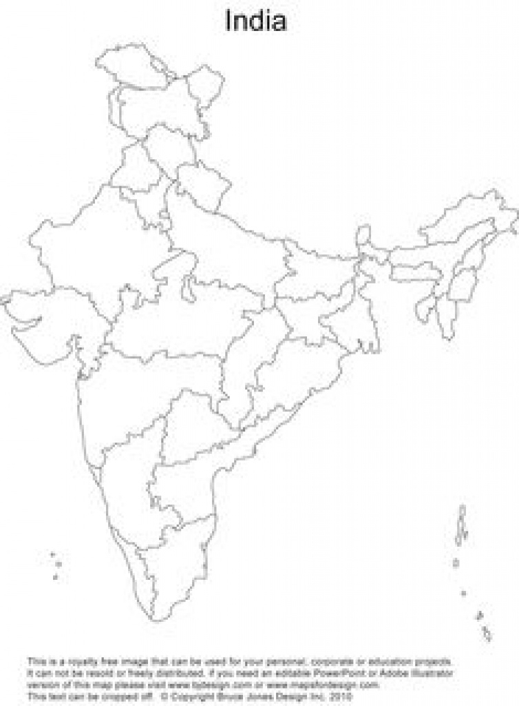 Blank Map Of India Pdf Maps Political Map India Outline Blank Of Pdf intended for India Blank Map With States Pdf