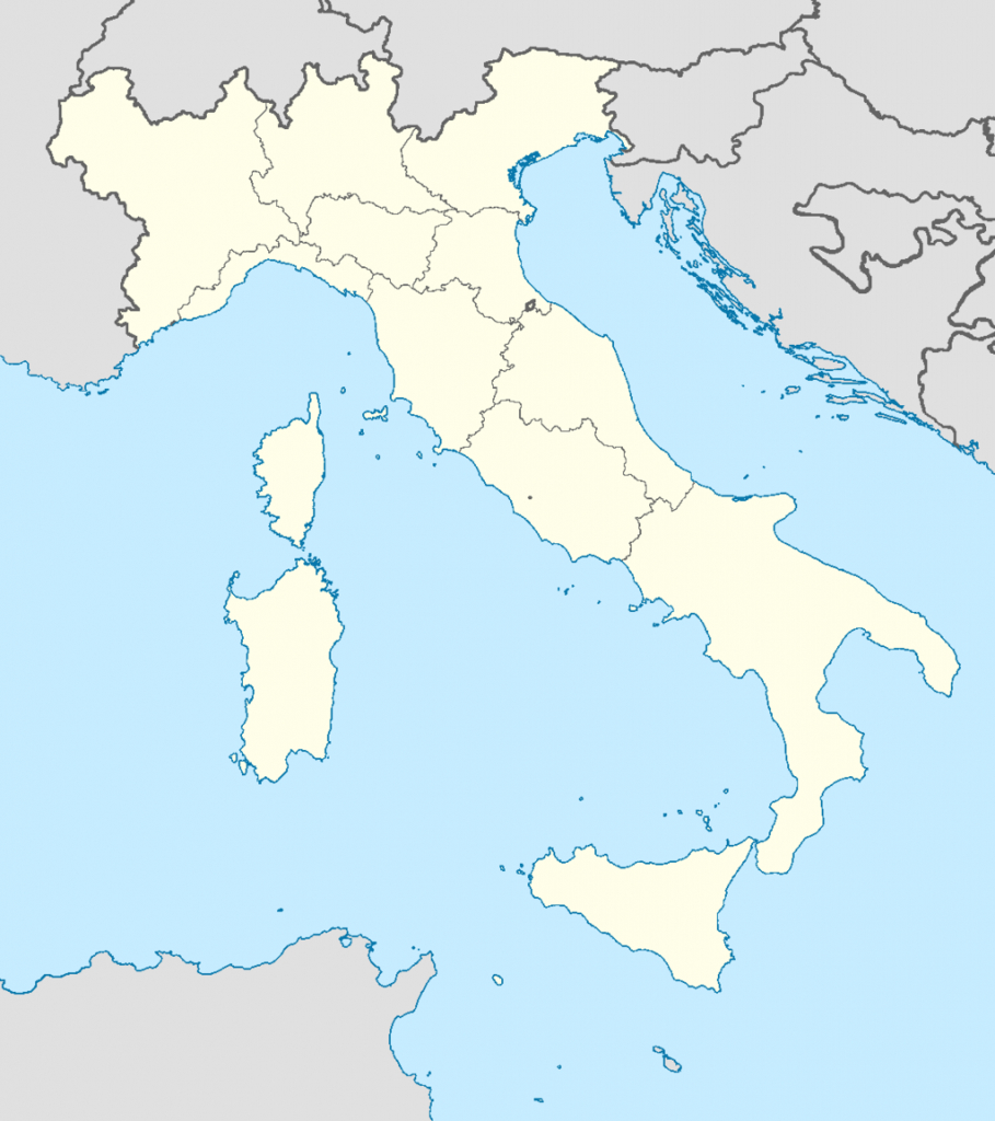 Blank Map Of Italy With States (Im)Ericvonschweetz On Deviantart regarding Italian States Map