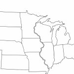 Blank Map Of Midwest States Best Label Midwestern Us States Printout With Regard To Blank Map Of Midwest States